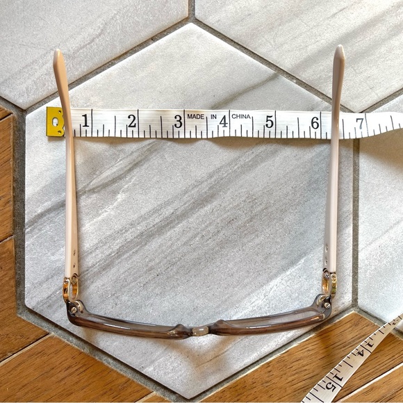 Gucci Authentic Eyeglasses Frame Prescription GG 3204 Q70 140 MM Gold Rose Clear - Picture 9 of 16